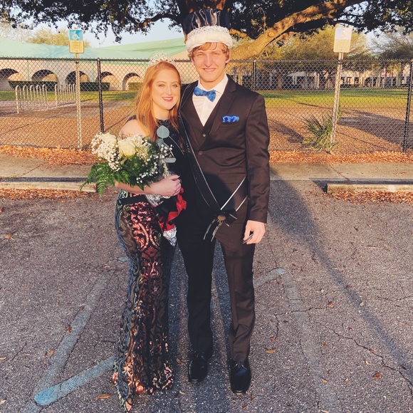 Halter Top Homecoming Dress - Picture 1 of 1